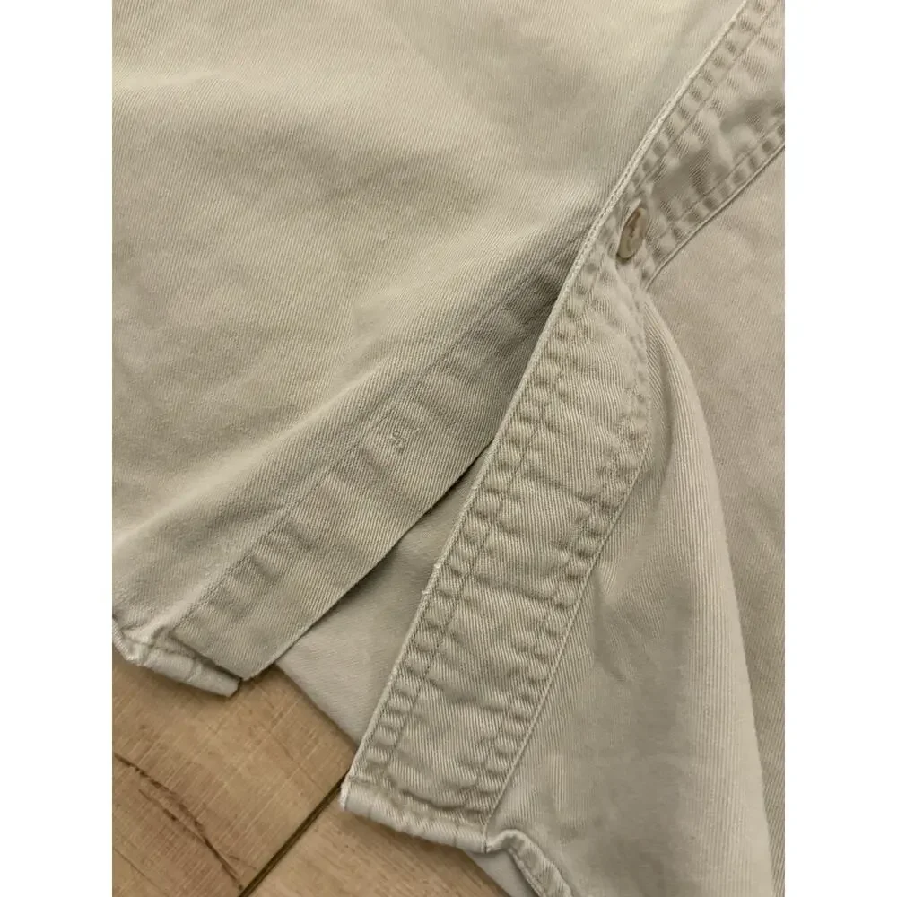 Vintage Banana Republic Shirt Mens XL Safari Travel Pockets Button Down 90s